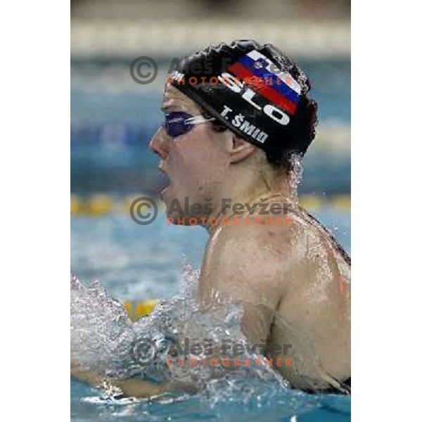 Tanja Smid during Slovenian Indoor Swimming Championships in short pool (25 meters) in Bazen Tivoli, Ljubljana on February 6,2011 