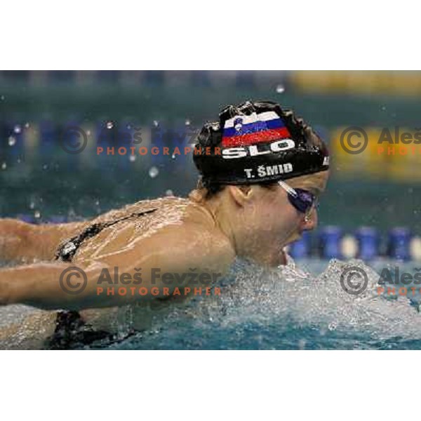 Tanja Smid during Slovenian Indoor Swimming Championships in short pool (25 meters) in Bazen Tivoli, Ljubljana on February 6,2011 