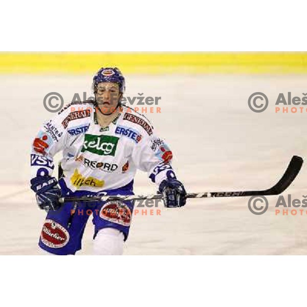 Tomaz Razingar of VSV in action during ice hockey match Tilia Olimpija- VSV in 46 round of Ebel league, played in Hala Tivoli, Ljubljana, Slovenia on January 6, 2011 