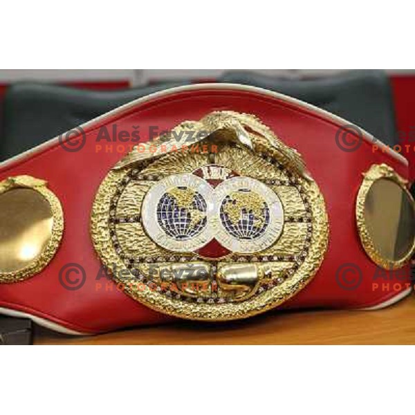  press conference before IBF World Championship walterweight fight, Ljubljana, Slovenia on February 14,2011 