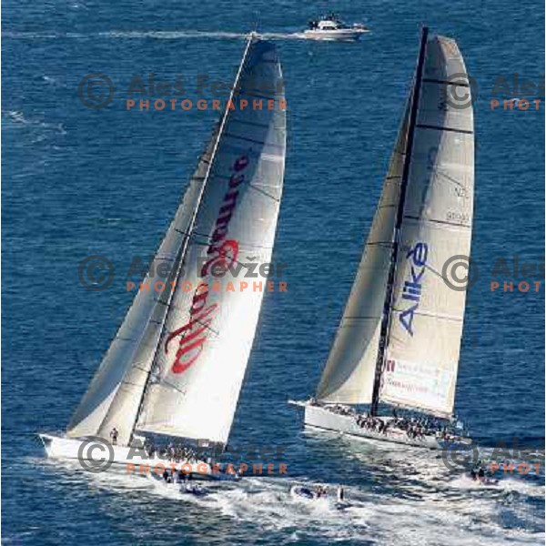Alfa Romeo leading
