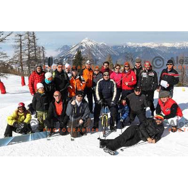 2. Diners Snow Golf Challenge, played at Krvavec Ski Resort in Slovenia on altitude 1800 meters. Teams of 2 golfers played Texas Scramble over 12 holes on February 27,2011 