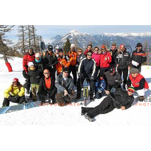 2. Diners Snow Golf Challenge, played at Krvavec Ski Resort in Slovenia on altitude 1800 meters. Teams of 2 golfers played Texas Scramble over 12 holes on February 27,2011 