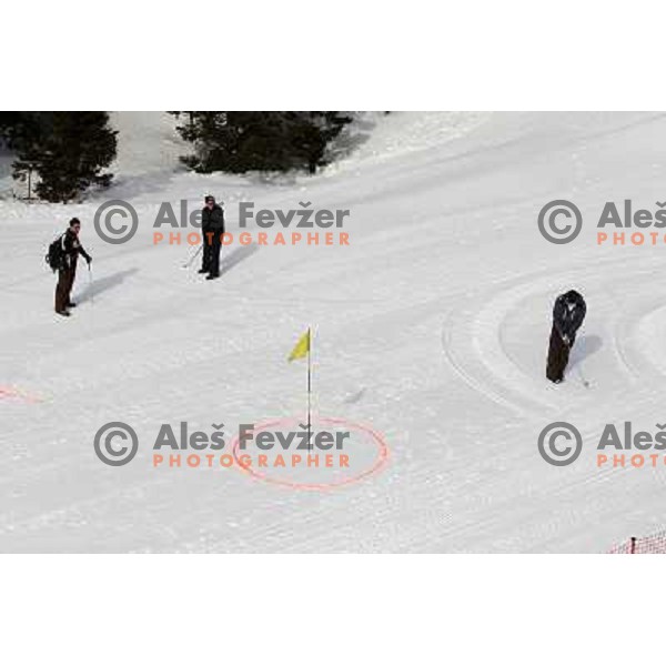 2. Diners Snow Golf Challenge, played at Krvavec Ski Resort in Slovenia on altitude 1800 meters. Teams of 2 golfers played Texas Scramble over 12 holes on February 27,2011 