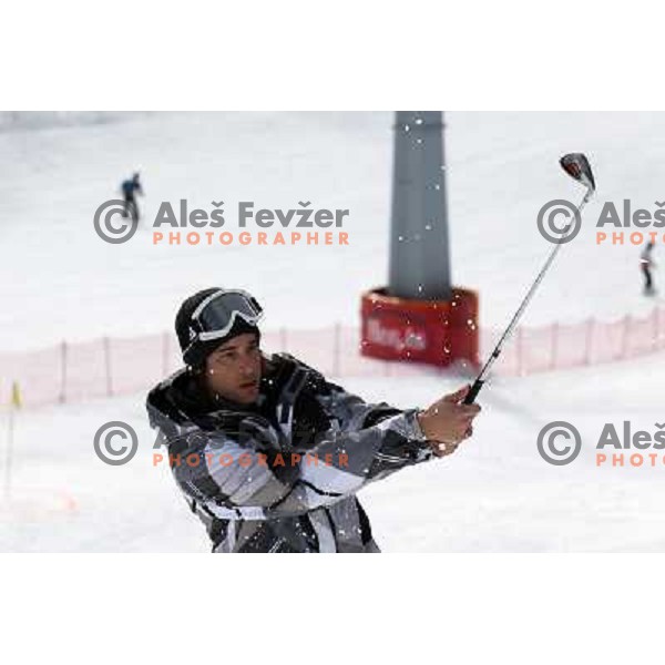 2. Diners Snow Golf Challenge, played at Krvavec Ski Resort in Slovenia on altitude 1800 meters. Teams of 2 golfers played Texas Scramble over 12 holes on February 27,2011 