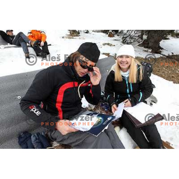 2. Diners Snow Golf Challenge, played at Krvavec Ski Resort in Slovenia on altitude 1800 meters. Teams of 2 golfers played Texas Scramble over 12 holes on February 27,2011 