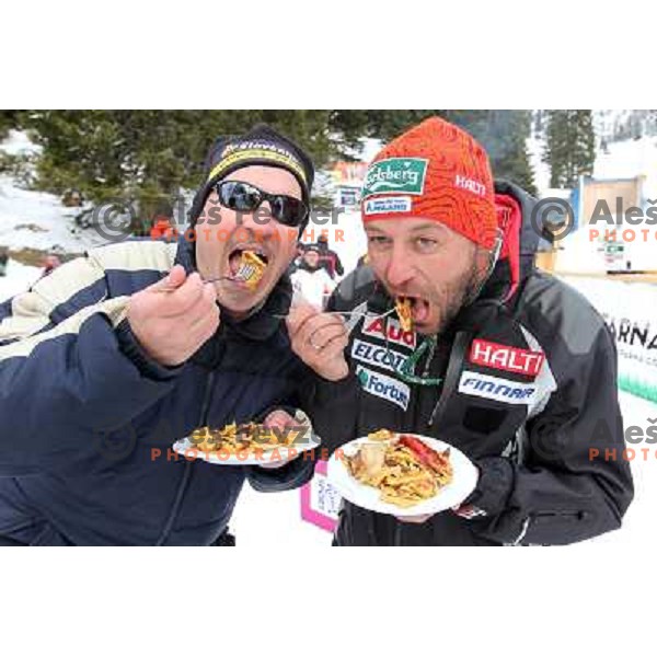 2. Diners Snow Golf Challenge, played at Krvavec Ski Resort in Slovenia on altitude 1800 meters. Teams of 2 golfers played Texas Scramble over 12 holes on February 27,2011 