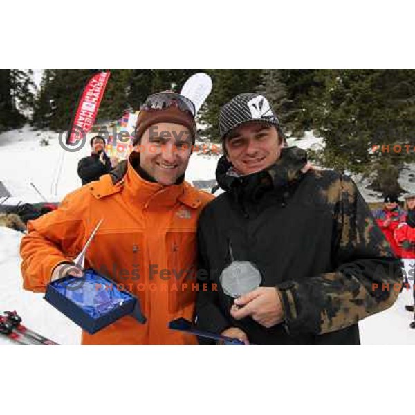 2. Diners Snow Golf Challenge, played at Krvavec Ski Resort in Slovenia on altitude 1800 meters. Teams of 2 golfers played Texas Scramble over 12 holes on February 27,2011 