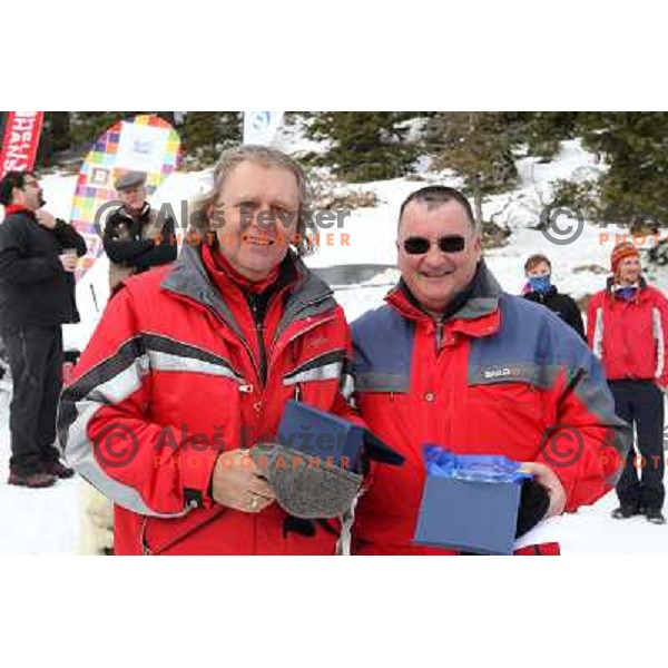 2. Diners Snow Golf Challenge, played at Krvavec Ski Resort in Slovenia on altitude 1800 meters. Teams of 2 golfers played Texas Scramble over 12 holes on February 27,2011 