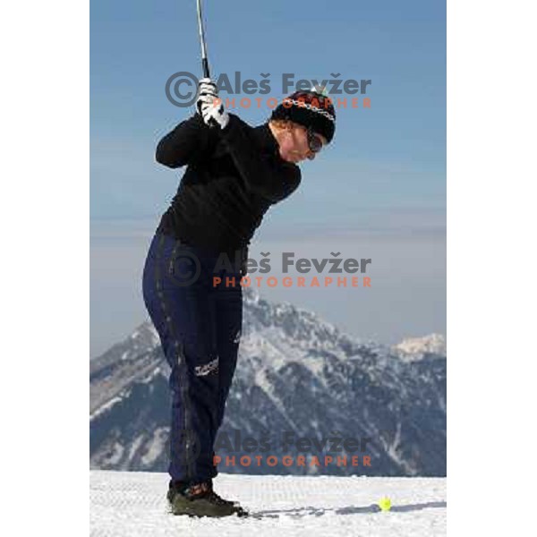 2. Diners Snow Golf Challenge, played at Krvavec Ski Resort in Slovenia on altitude 1800 meters. Teams of 2 golfers played Texas Scramble over 12 holes on February 27,2011 