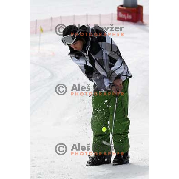 2. Diners Snow Golf Challenge, played at Krvavec Ski Resort in Slovenia on altitude 1800 meters. Teams of 2 golfers played Texas Scramble over 12 holes on February 27,2011 