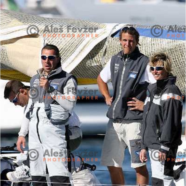 Esimit crew at finish