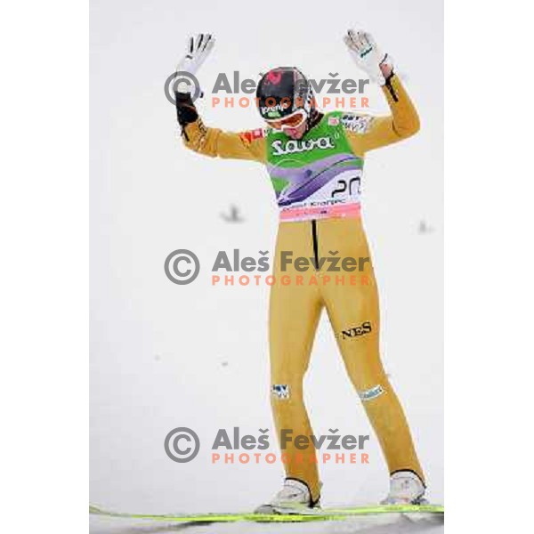 Robert Kranjec of Slovenia during Fis World Cup Ski Jumping Final in Planica, March 18th 