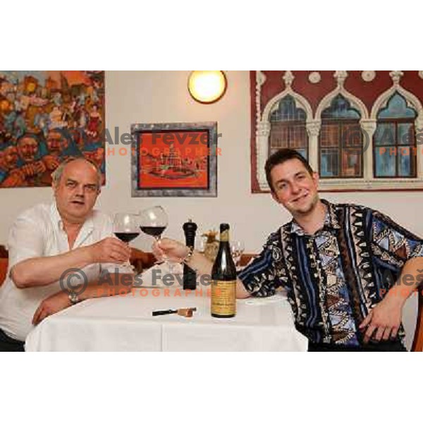 Restaurant- Trattoria Neptun in Piran, Slovenia is for true gastronomic enthusiasts which enjoy superb cousine and top class wines thanks to owner Bojan Gril and his son Bostjan 