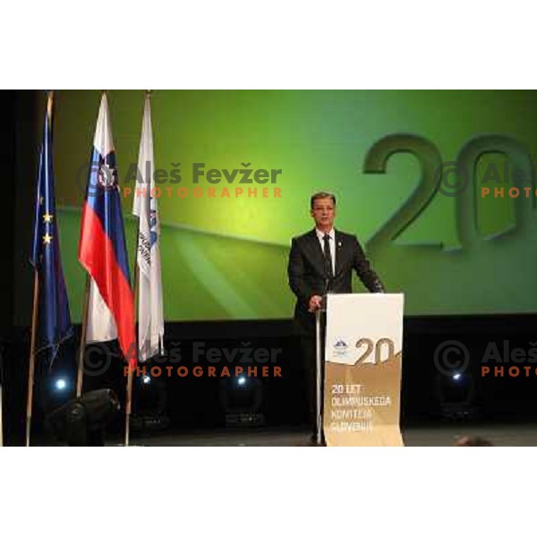 Dr. Igor Luksic during Gala Event of Olympic Commitee of Slovenia during 20th Anniversary in Grand Hotel Union, Ljubljana, Slovenia on October 12, 2011 