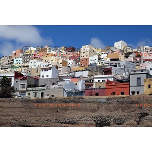 Las Palmas, capital city of Gran Canaria Canary Islands, Spain on August 31, 2014