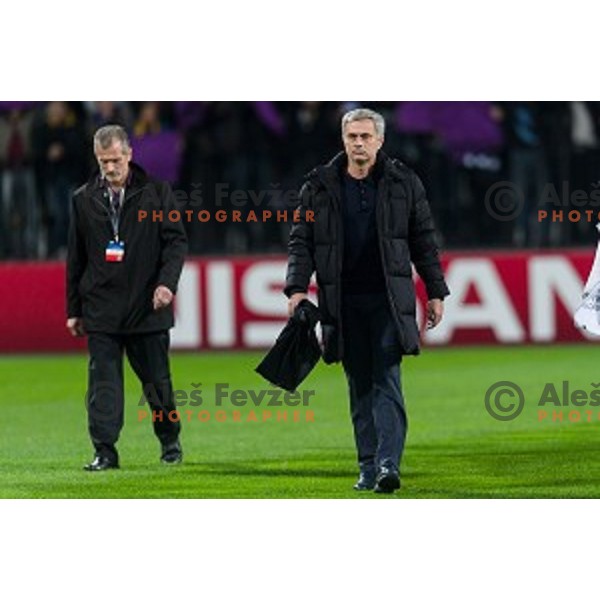 Jose Mourinho in action during football match Maribor - Chelsea, UEFA Champions League, Ljudski Vrt , Maribor, 05.11.2014