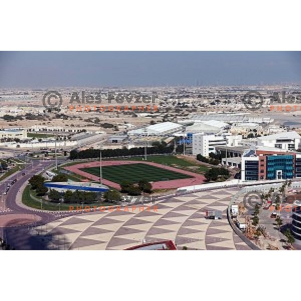 Aspire Zone in city of Doha, Qatar on January 19, 2015