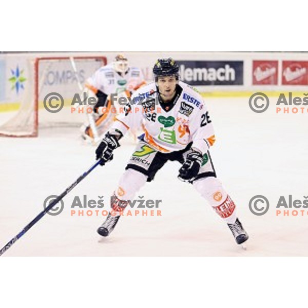 Ales Kranjc of Moser Medical Graz 99ers in action during ice-hockey match Telemach Olimpija-Moser Medical Graz 99ers in EBEL league 2015/2016 in Tivoli Hall, Ljubljana, Slovenia on January 5, 2016