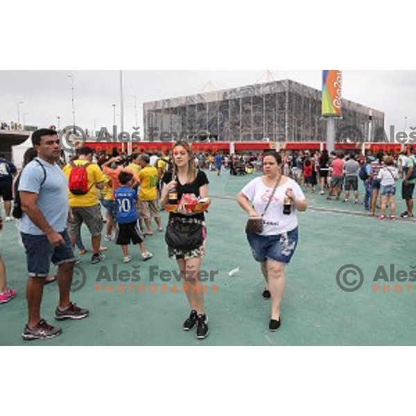 Barra Olympic park during Rio de Janeiro 2016 Olympic games , Brasil on August 7, 2016