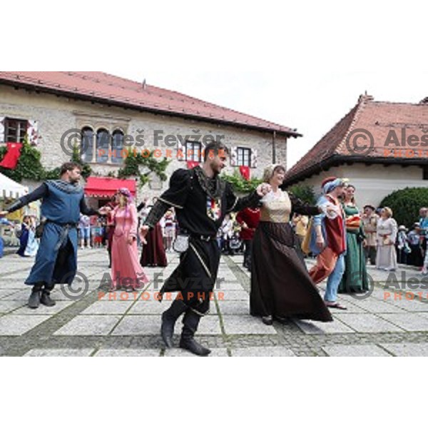 Medieval Days at Bled castle, Slovenia on June 4, 2017