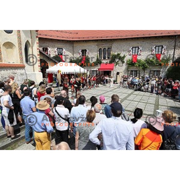 Medieval Days at Bled castle, Slovenia on June 4, 2017