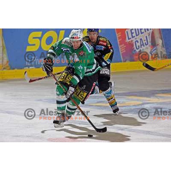 Muric at match ZM Olimpija- Linz in Ebel league,played in Ljubljana (Slovenia) 23.11.2007. Photo by Ales Fevzer 