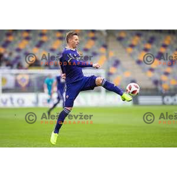 Dare Vrsic in action during soccer match between Maribor and Domzale, Round 1 of Slovenian Cup 2018/19 quarterfinal, played in Ljudski vrt, Maribor, Slovenia on October 23, 2018