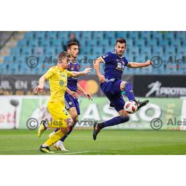 Sasa Ivkovic in action during soccer match between Maribor and Domzale, Round 1 of Slovenian Cup 2018/19 quarterfinal, played in Ljudski vrt, Maribor, Slovenia on October 23, 2018