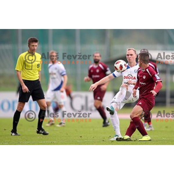 Zan Benedicic of Celje in action during Prva Liga Telekom Slovenije 2018/2019 football match between Triglav and Celje in Kranj on October 27, 2018