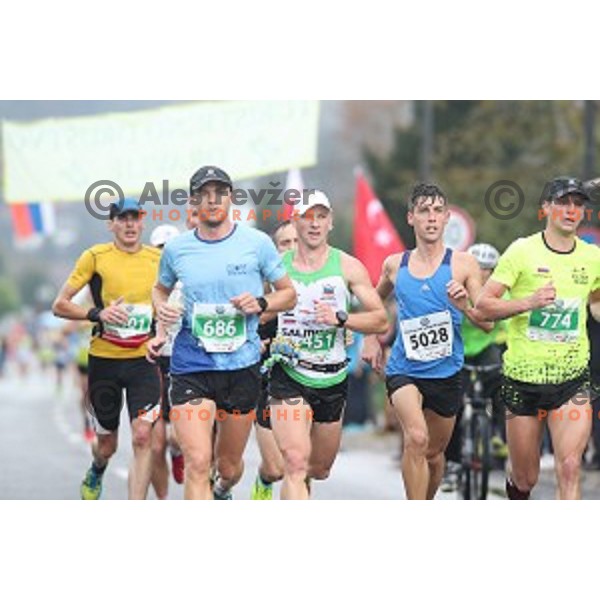 at 23. Volkswagen Ljubljana marathon, Slovenia on October 28, 2018