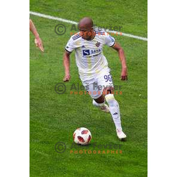Santos Dos Silva Correa in action during soccer match between Celje and Maribor, Round 15 of PLTS 2018/19, played in Arena Z’dezele, Celje, Slovenia on November 4, 2018