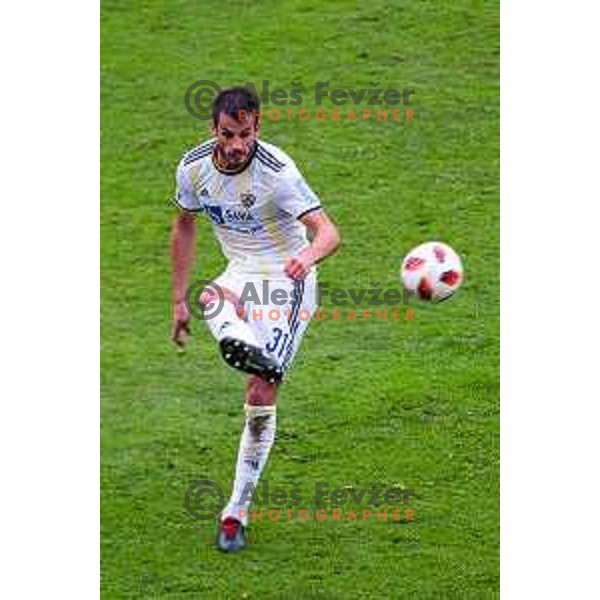 Sasa Ivkovic in action during soccer match between Celje and Maribor, Round 15 of PLTS 2018/19, played in Arena Z’dezele, Celje, Slovenia on November 4, 2018