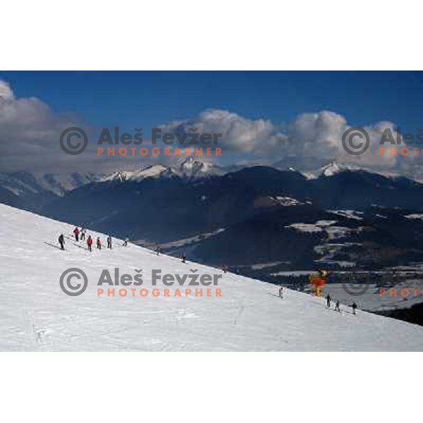 Plan de Corones, Kronplatz ski resort, Brunico, Bruneck, Sud Tirol, Italy. Photo by Ales Fevzer 