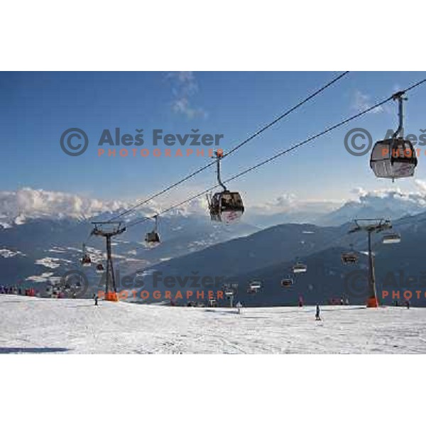 Plan de Corones, Kronplatz ski resort, Brunico, Bruneck, Sud Tirol, Italy. Photo by Ales Fevzer 
