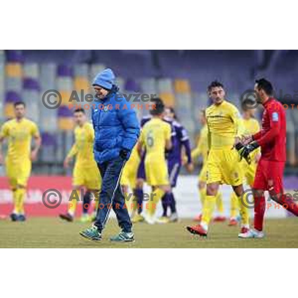 Simon Rozman, head coach of Domzale during friendly football match between Maribor and Domzale in Maribor on February 1, 2019