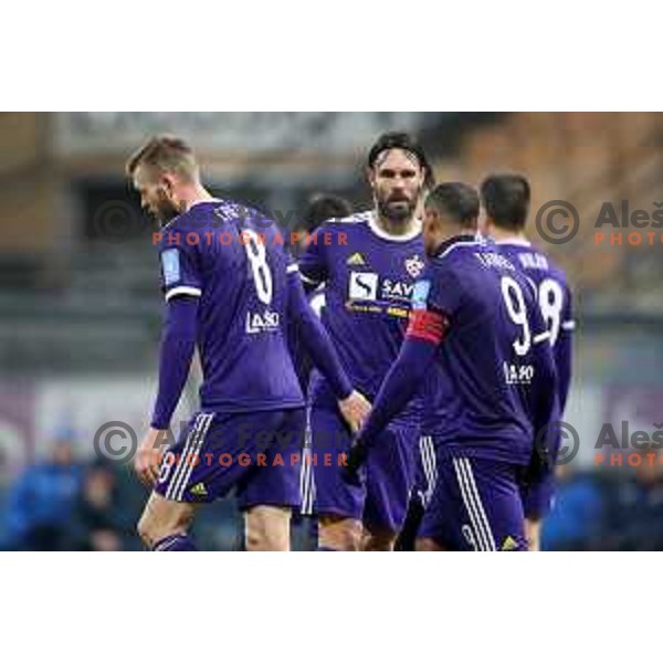 action during friendly football match between Maribor and Domzale in Maribor on February 1, 2019