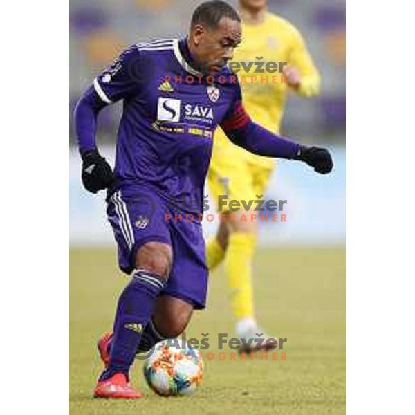 Marcos Tavares in action during friendly football match between Maribor and Domzale in Maribor on February 1, 2019