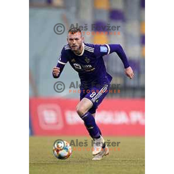Alexandru Cretu in action during friendly football match between Maribor and Domzale in Maribor on February 1, 2019