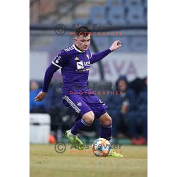 Martin Kramaric in action during friendly football match between Maribor and Domzale in Maribor on February 1, 2019
