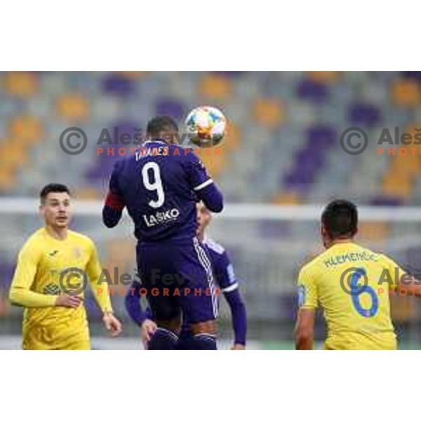 Marcos Tavares in action during friendly football match between Maribor and Domzale in Maribor on February 1, 2019