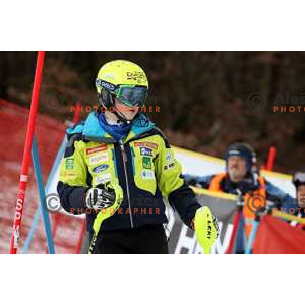 Neja Dvornik at Course inspection before AUDI FIS World Cup Slalom for 55. Golden Fox Zlata Lisica in Maribor, Slovenia on February 2, 2019