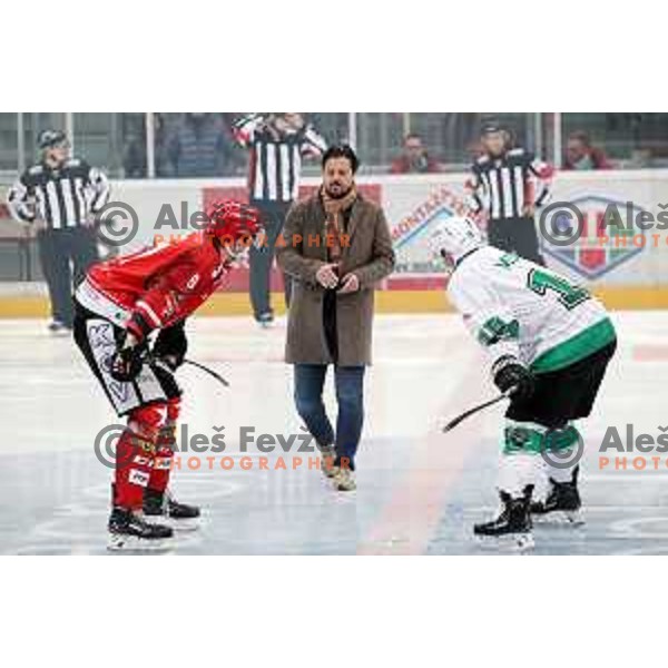 Zlatko Zahovic during Alps League ice-hockey match between Acroni Jesenice and SZ Olimpija in Podmezakla Hall, Jesenice, Slovenia on February 12, 2019