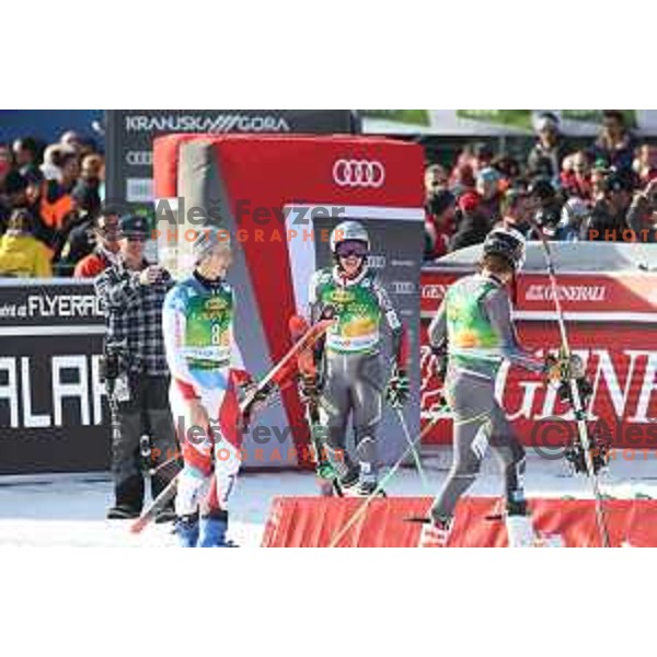 Henrik Kristoffersen, winner of Audi FIS World Cup Giant Slalom for 58. Vitranc Cup in Kranjska Gora, Slovenia on March 9, 2019
