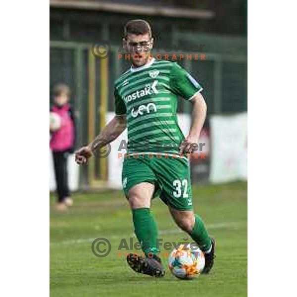 Ivan Petrovic in action during soccer match between Mura and Krsko, Round 23 of PLTS 2018/19, played in Fazanerija, Murska Sobota, Slovenia on March 16, 2019