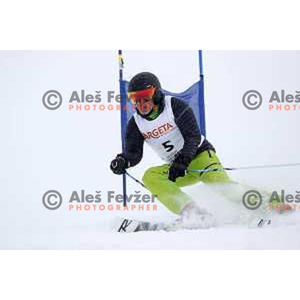 Valter Kramar from Restautrant Hisa Franko at Audi Gourmet Cup at Krvavec Ski resort, Slovenia on March 19, 2019