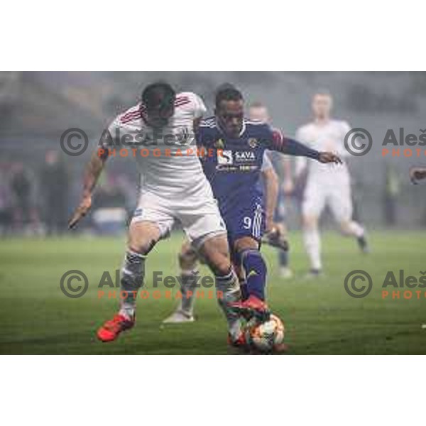 Marcos Tavares in action during soccer match between Maribor and Mura, Semi-final round of Slovenia cup 2018/19, played in Ljudski vrt, Maribor, Slovenia on April 3, 2019