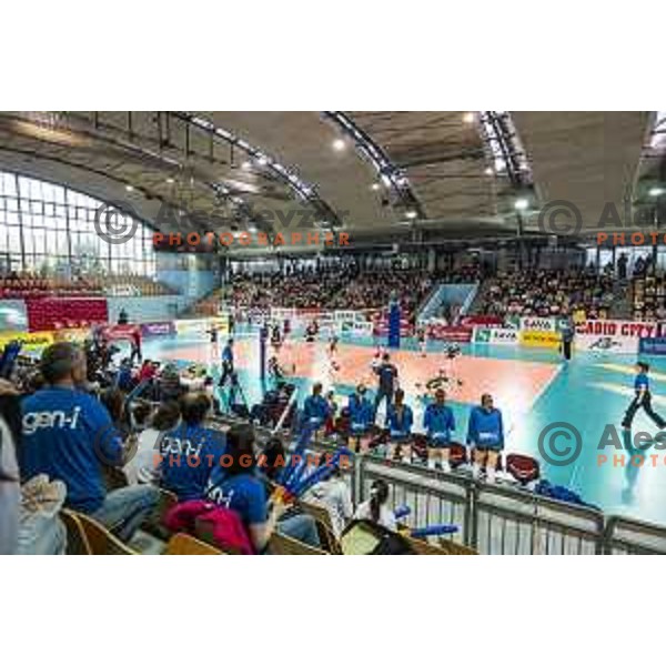 Lukna during women volleyball match between Nova KBM Branik and GEN-i Volley, Round 2 of National League finals 2018/19, played in Lukna, Maribor, Slovenia on April 16, 2019