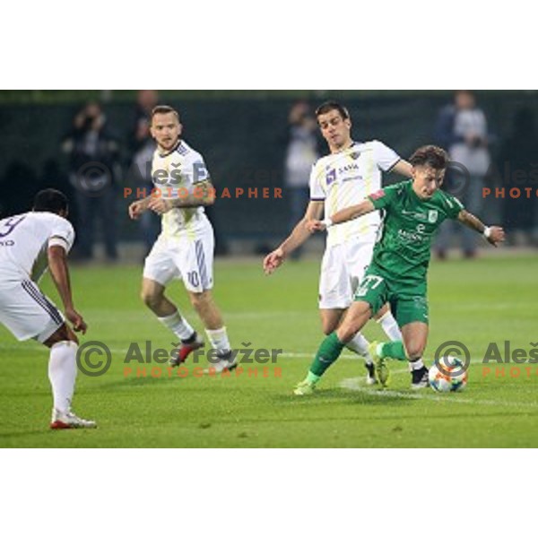 Stefan Savic in action in the Final of Slovenian Cup between Olimpija and Maribor in Celje, Slovenia on may 30, 2019