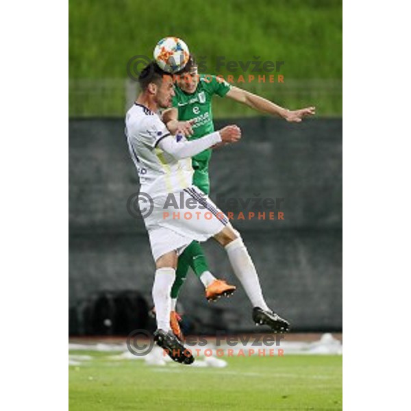 action in the Final of Slovenian Cup between Olimpija and Maribor in Celje, Slovenia on may 30, 2019
